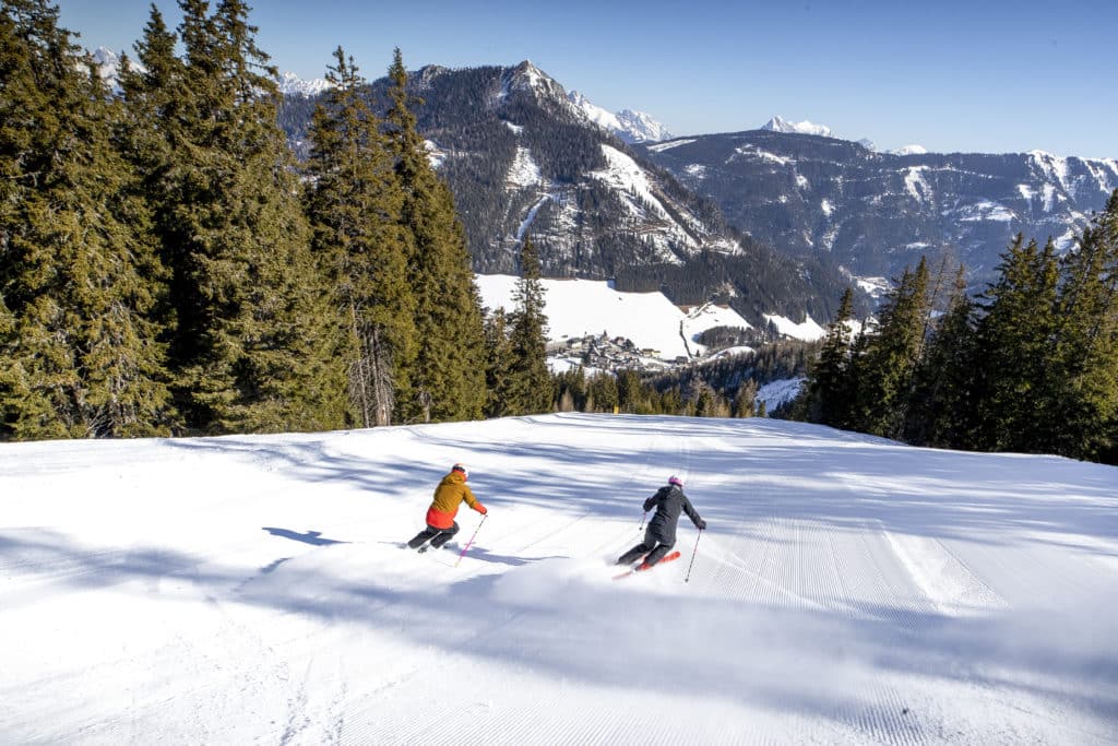 Skifahrer in Hohentauern