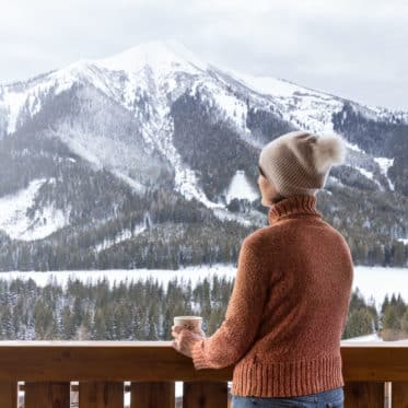 Ausblick vom Appartement-Balkon