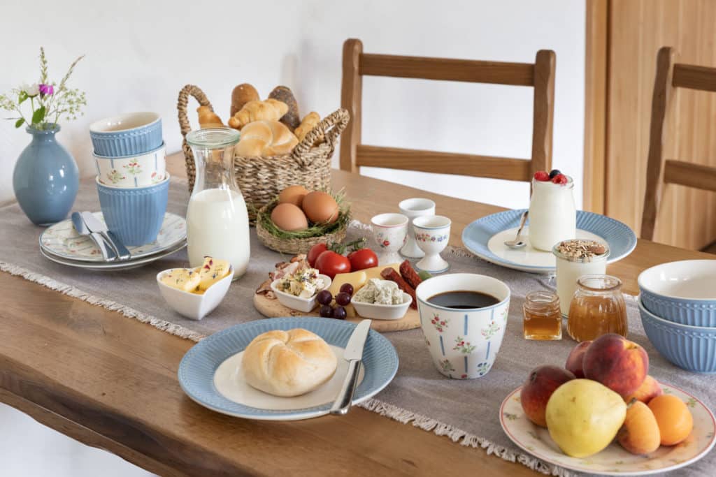 Bergfrühstück mit regionalen Zutaten