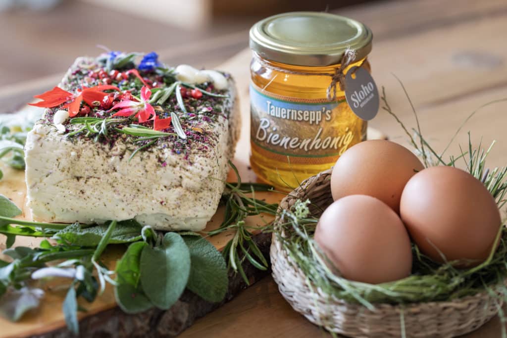 Regionale Produkte im Sloho Kaufladen