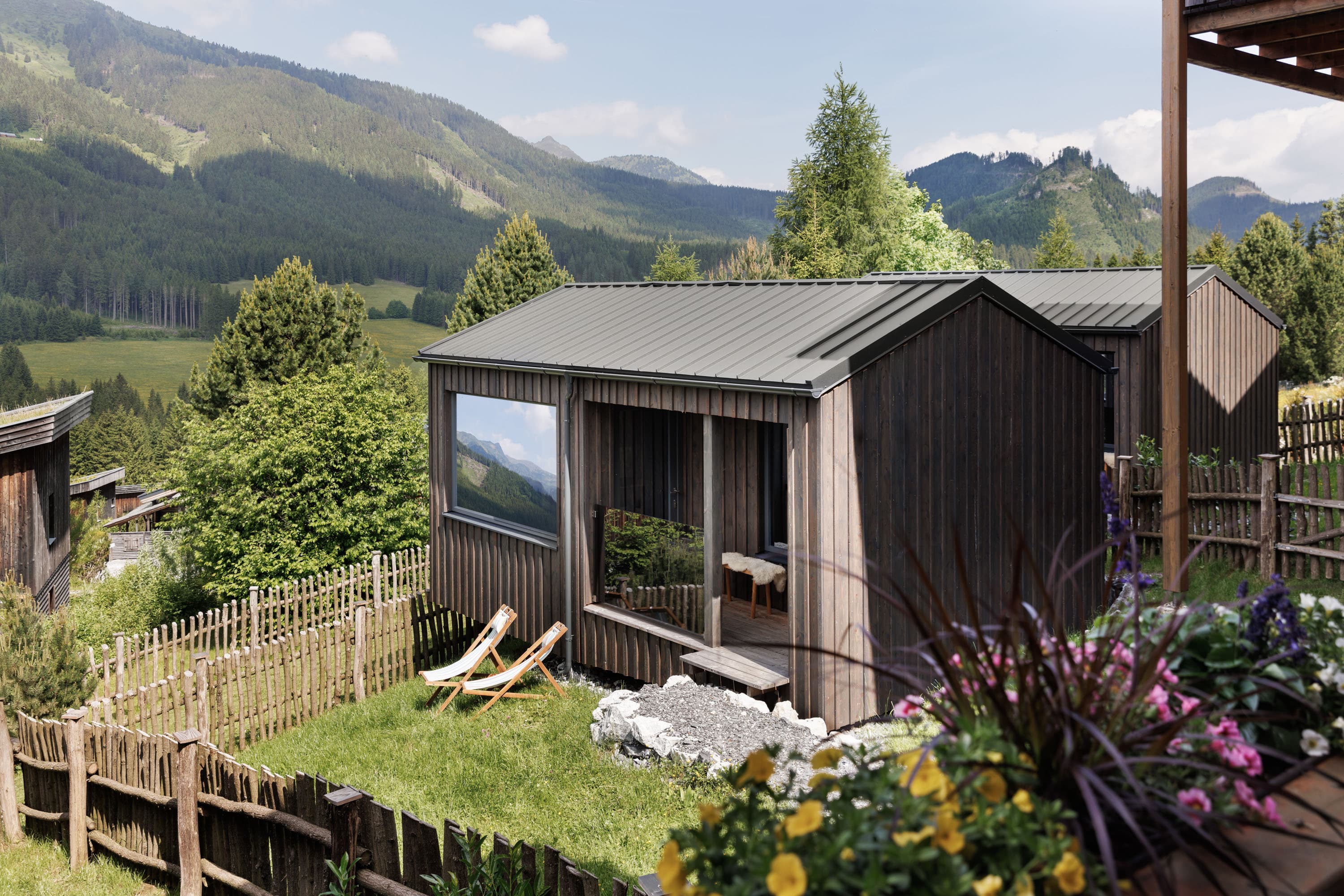 Appartements mit eigener Sauna und eingezäuntem Garten, Steiermark