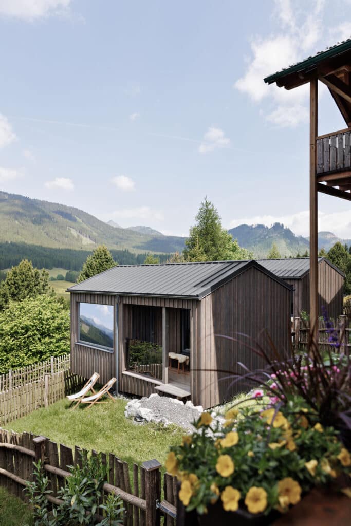 Ferienwohnung - Saunahäuschen und eingezäunter Garten