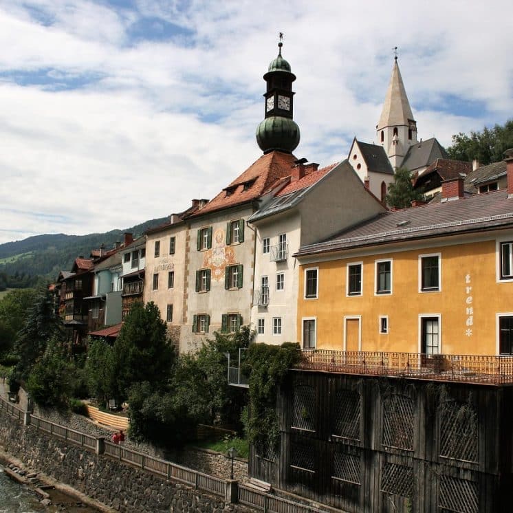 Murau, Stadtzentrum